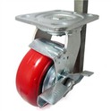 푸 주철 캐스터 휠